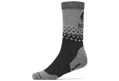 Icebug Warm Wool Sock - Black/Grey
