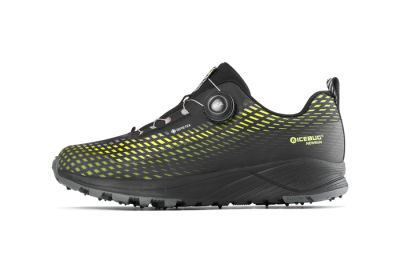 Icebug NewRun Men's BUGrip GTX - Black/Poison
