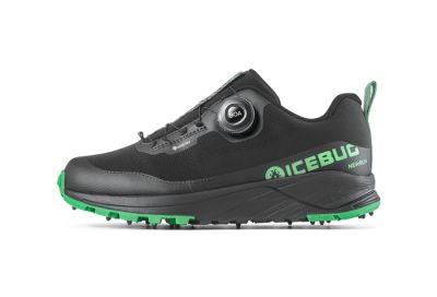 Icebug NewRun Women's BUGrip GTX - Black/Grass