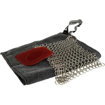 Coghlans Cast Iron Cleaning Kit Stainless Steel