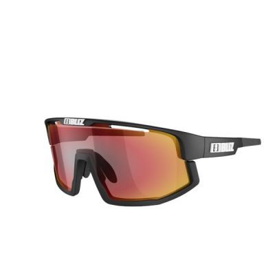 Bliz Vision Matt Black, Smoke With Red Multi