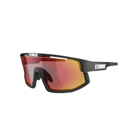 Bliz Vision Matt Black, Smoke With Red Multi