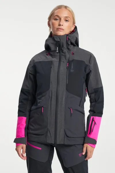 Tenson Ski Touring Softshell Jacket Women Antracithe, kuva 1 / 1