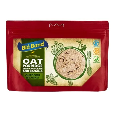 Blå Band Oat Porridge With Banana & Chocolate