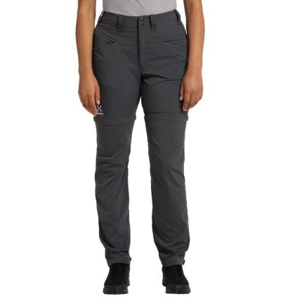 Haglöfs Lite Standard Zip-Off Pant Women Magnetite