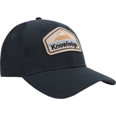 KnowledgeCotton Apparel Vent 200 Canvas Classic Cap GOTS Total Eclipse