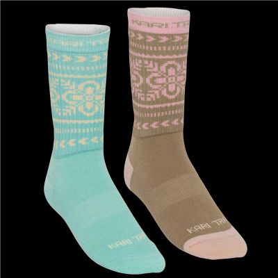 Kari Traa Puffin Sock 2Pk Bright Turquoise | Alk. 27,79 €