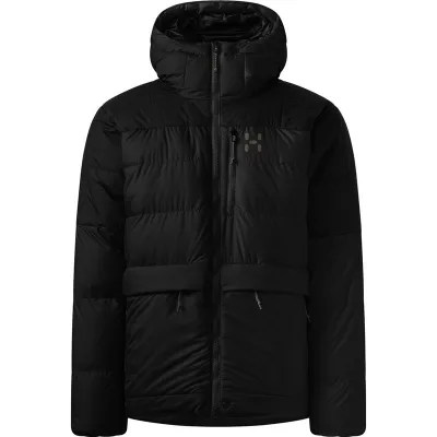 Haglöfs Riksgränsen Down 850 II Hood Men True Black, kuva 1 / 1