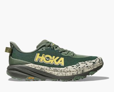 Hoka M Speedgoat 6 Wide Fern / Asphalt Grey