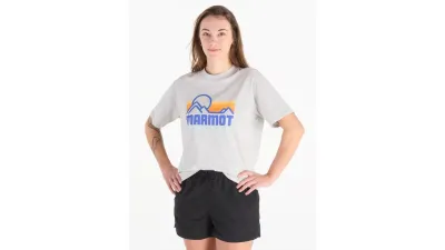 Marmot Wm's Coastal Tee SS Light Grey Heather, kuva 1 / 1