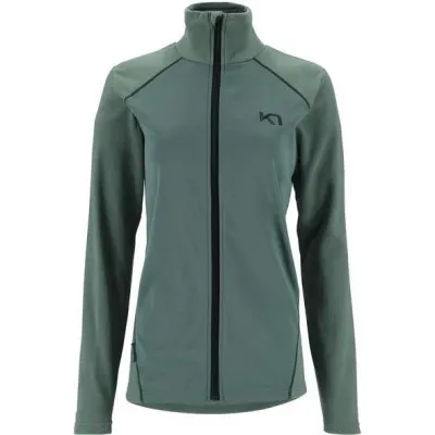 Kari Traa Kari F/Z Fleece Dusty Midtone Green, kuva 1 / 1