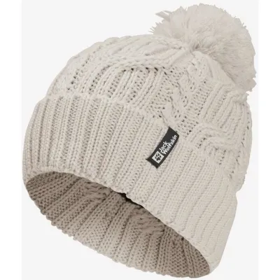 Jack Wolfskin Pompom Beanie Pale Sand