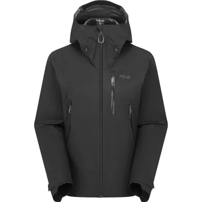Rab Downpour Mountain Jacket Wmns Black, kuva 1 / 1
