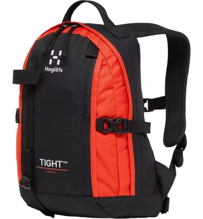Haglöfs Tight X-Small True Black/Habanero, kuva 1 / 1