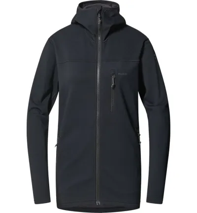 Haglöfs Rosson Mid Hood Women True Black, kuva 1 / 1