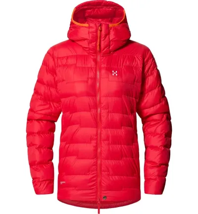 Haglöfs Roc Flash Down Hoodwomen Bright Red, kuva 1 / 1