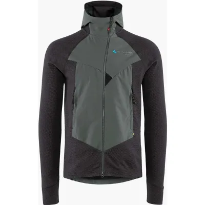 Klättermusen Hugin Zip Hoodie M's Raven-Teal Grey, kuva 1 / 1