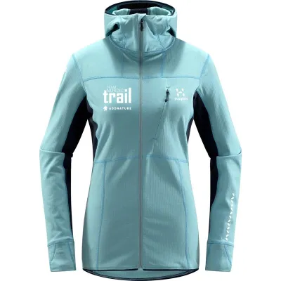 Team Nordic Trail L.I.M Mid Comp HoodWomen Frost Blue/Tarn Blue
