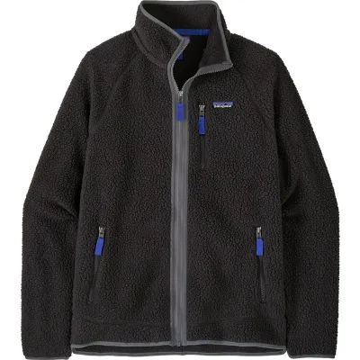 Patagonia M's Retro Pile Jkt Black W/Forge Grey, kuva 1 / 1