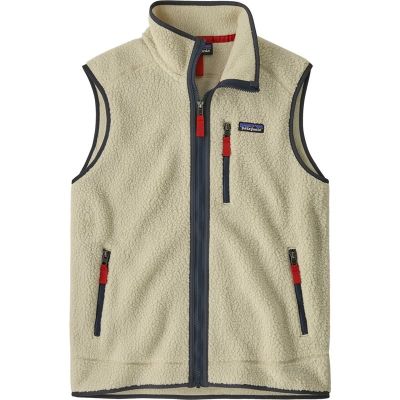 Patagonia M's Retro Pile Vest Pelican W/Smolder Blue
