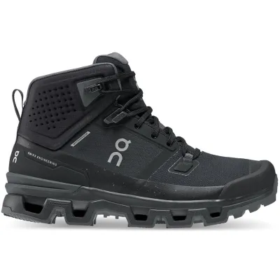 On Cloudrock 2 Waterproof Shoes Women Black/Eclipse