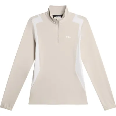 J.Lindeberg Mae Quarter Zip MidLayer Moonbeam, kuva 1 / 1