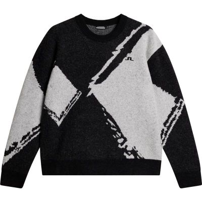 J.Lindeberg Jaxton Knitted Sweater Black