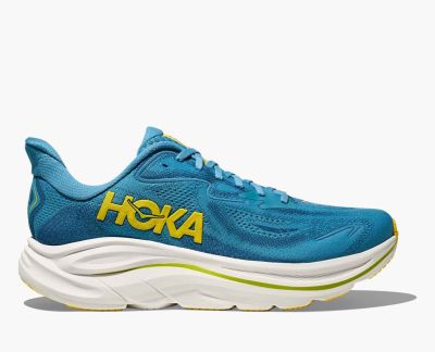 Hoka M Clifton 10 Wide Alpine Blue / Foggy Night