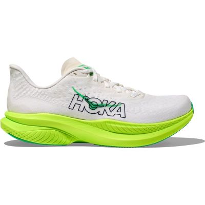Hoka M Mach 6 White / Neon Lime | Alk. 179,95 €