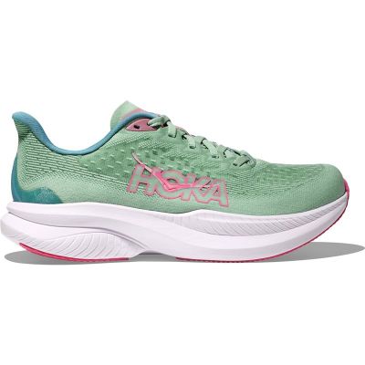 Hoka W Mach 6 Jadeite / Alpine Blue