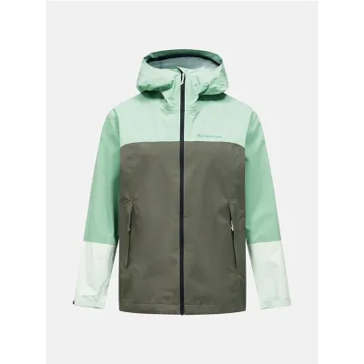 Peak Performance M Trail Hipe Shell Jacket Peppermint/Pine Needle, kuva 1 / 1