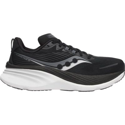 Saucony Hurricane 24 Mens Black/Carbon