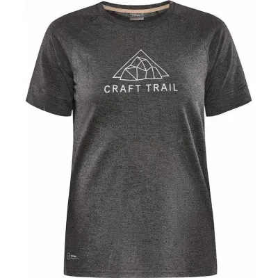 Craft Pro Trail Wool SS Tee W Black/Melange, kuva 1 / 1