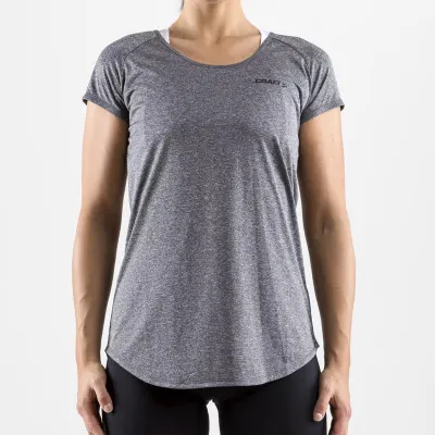 Craft Eaze SS Melange Tee W Black Melange, kuva 1 / 1