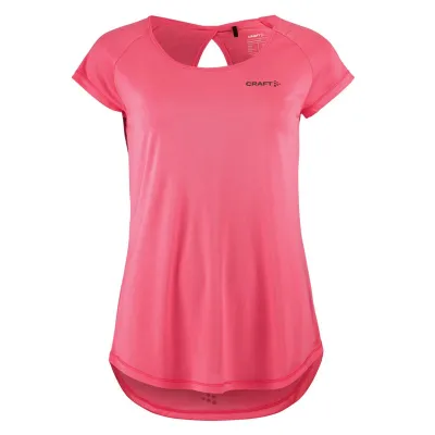 Craft Eaze SS Melange Tee W Fuchsia Melange, kuva 1 / 1