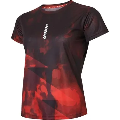 USWE Dimma Trail RunningSS Tee Woman Flame Red, kuva 1 / 1