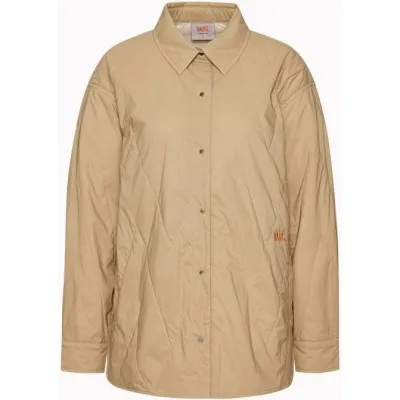 Varg W Lillå Padded Shirt Drift Wood Beige, kuva 1 / 1