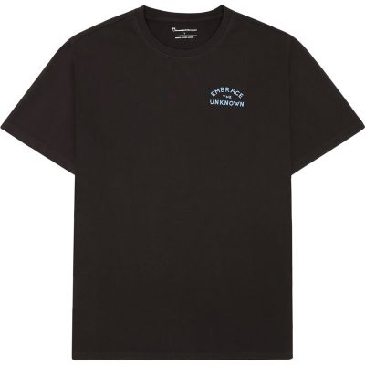 KnowledgeCotton Apparel Regenerative Organic Cotton Back Print T-Shirt Chocolate Torte