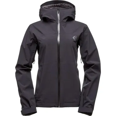 Black Diamond Stormline Stretch Rain Shell Jacket Wome Black, kuva 1 / 1