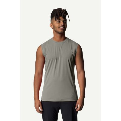 Houdini M's Pace Air Tank Geyser Grey