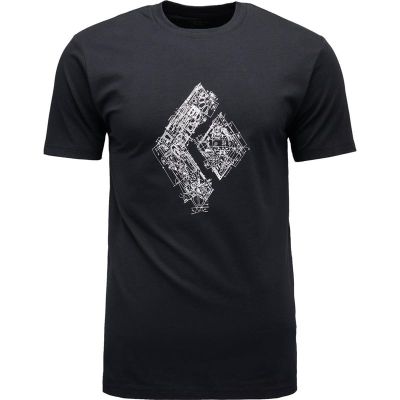 Black Diamond M Engineered Diamond Ss Tee Black