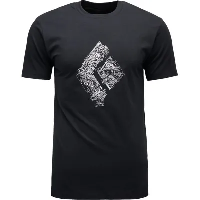 Black Diamond M Engineered Diamond Ss Tee Black, kuva 1 / 1