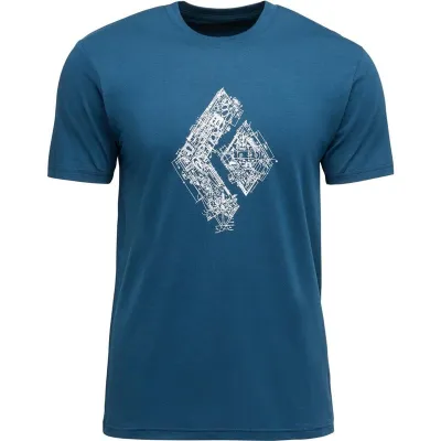 Black Diamond M Engineered Diamond Ss Tee Indigo, kuva 1 / 1