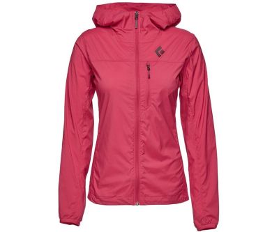 Black Diamond Alpine Start Hoodie Jacket Women Pomegranate