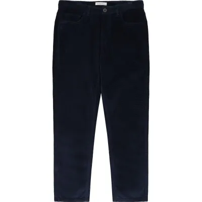 KnowledgeCotton Apparel Organic Cotton Chuck 5-pocket Corduroy P Night Sky, kuva 1 / 1