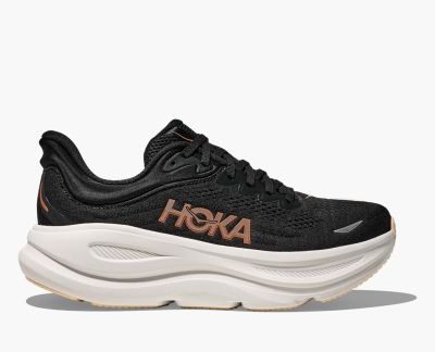 Hoka W Bondi 9 Black / Rose Gold