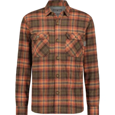 Royal Robbins Snowcap Lined Flannel L/s - Java Rush Creek Pld - Miehet - L - Partioaitta, kuva 1 / 1