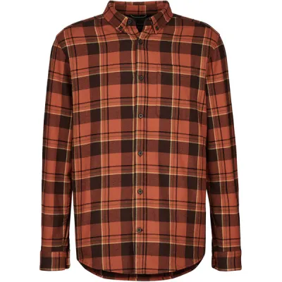 Royal Robbins Lieback Organic Cotton Flannel L/s - Baked Clay Timbercove Pld - Miehet - L - Partioaitta, kuva 1 / 1
