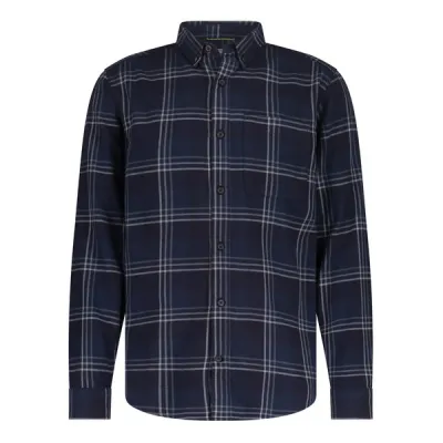 Royal Robbins Lieback Organic Cotton Flannel L/s - Naval Timber Cove Pld - Miehet - S - Partioaitta, kuva 1 / 1