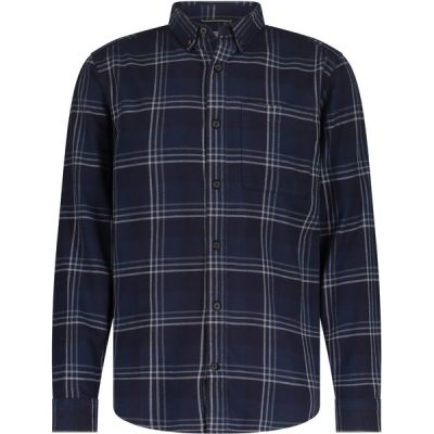 Royal Robbins Lieback Organic Cotton Flannel L/s - Naval Timber Cove Pld - Miehet - XXL - Partioaitta